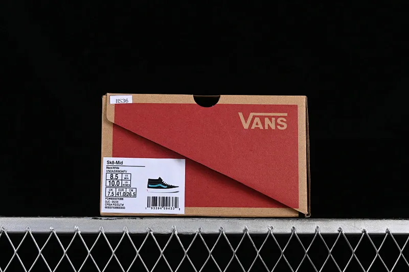 All categories Vans Vans series Vans Mid Vans SK8-Mid candy green/black green Vans official side striped mid-top canvas shoes VN0A3WM34FV
